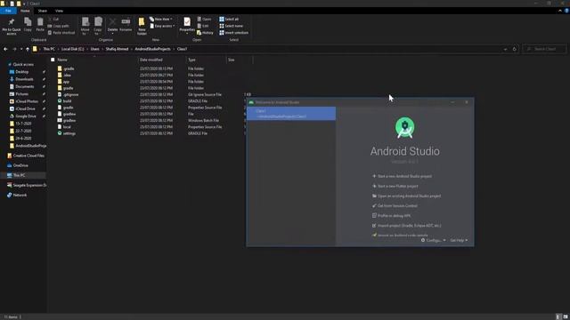 How to Open/Import Existing Projects in ANDROID STUDIO | Hindi/Urdu | Android Development Series смотреть онлайн