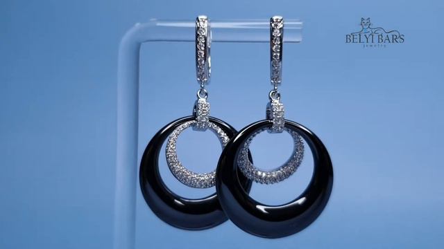 Серьги из черной керамики смотреть онлайн