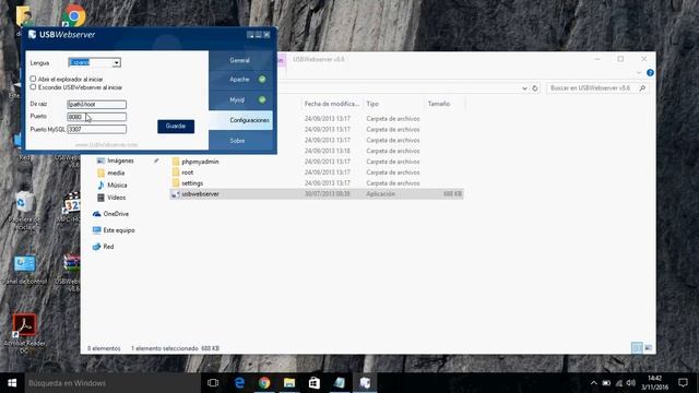 Servidor Web Portable!! Gratis ( USBWebServer )