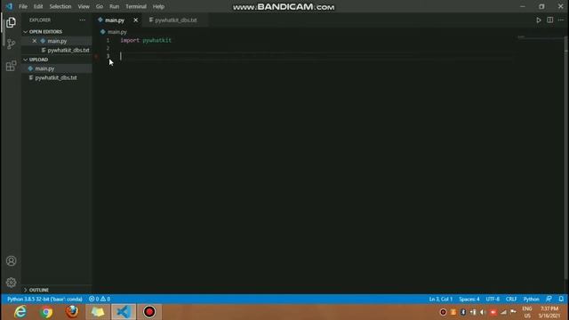 Schedule and Send Whats App Web Message Automatically Library pywhatkit | Python pywhatkit Tutoria смотреть онлайн