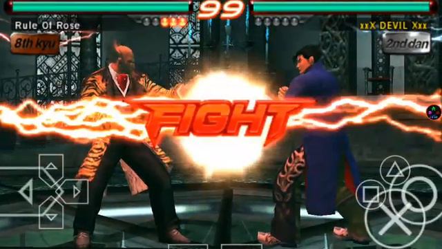 🔥Tekken 6 PSP🎮|😠Heihachi (Rule Of Rose) Vs 😡Jin (xxX DEVIL Xxx)|👊Arcade Battle| смотреть онлайн