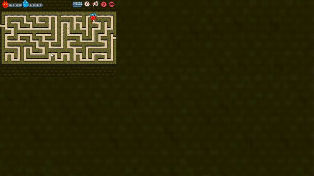 Игра Огонь и Вода Лабиринт №1 смотреть онлайн