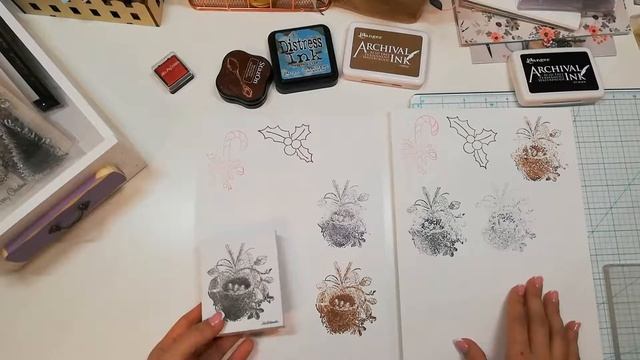 Обзор новых штампов. Про чернила + бонус - супер полезная статья про чернила смотреть онлайн