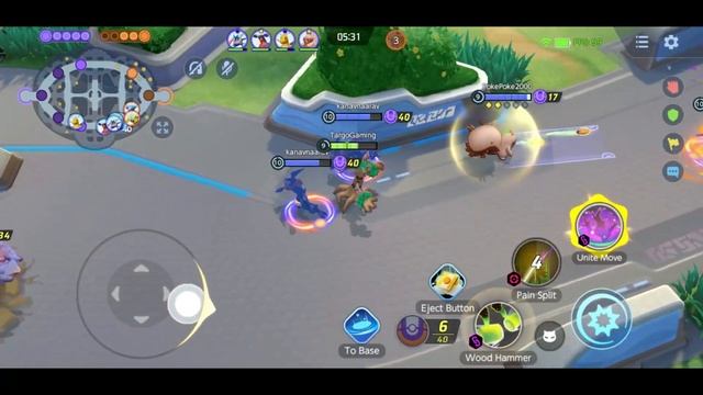 Pokemon Unite Mobile Gameplay Walkthrough Part 34 - Trevenant (ios,Android) смотреть онлайн