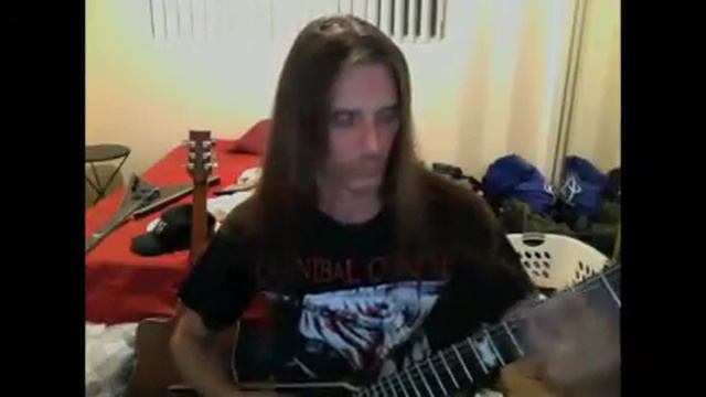 Darrell Roberts recording Sintanic guitars! смотреть онлайн