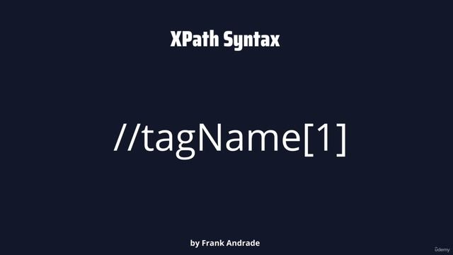 4. XPath 2. XPath Syntax, Functions and Operators смотреть онлайн