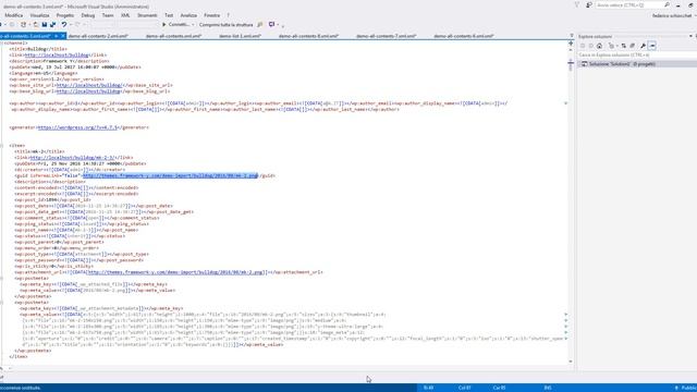 Demo package - Edit XML file - WPTF - WordPress Theme Framework смотреть онлайн