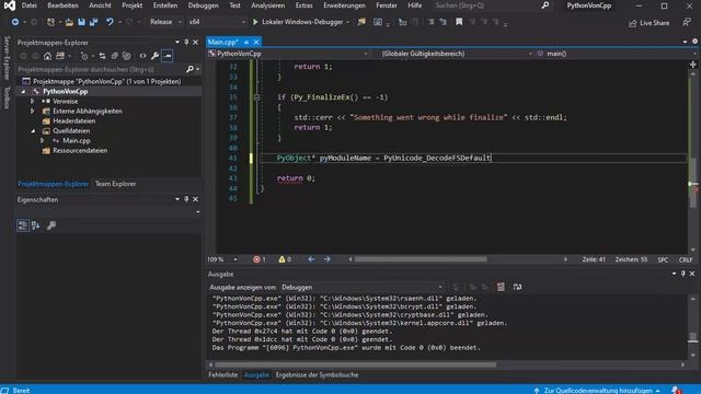 C++ Bonus [023] - Python von C++ aus aufrufen смотреть онлайн