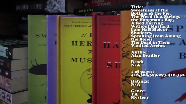 Vlogmas Day 5 || Bookshelf Tour 2017 (Shelf Four) *time Stamps Below*