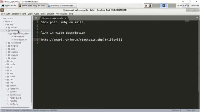 Show post. ruby on rails смотреть онлайн