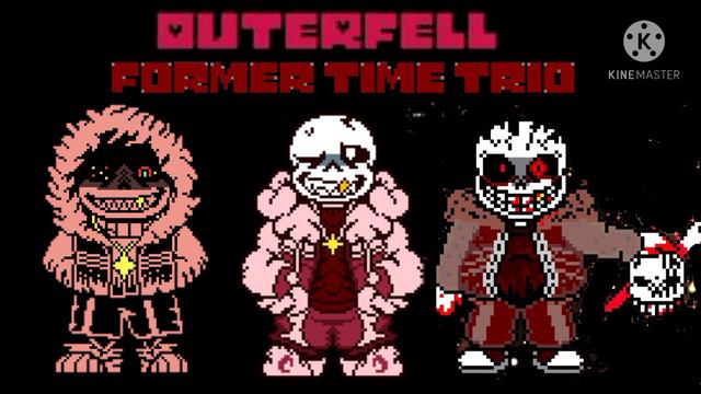 Outerfell!former time trio phase 1 Undertale sans multiverse OST смотреть онлайн