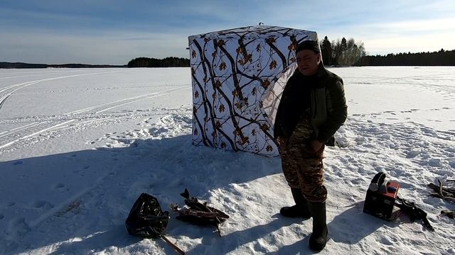 Рыбалка на Янисъярви в марте 2022 смотреть онлайн