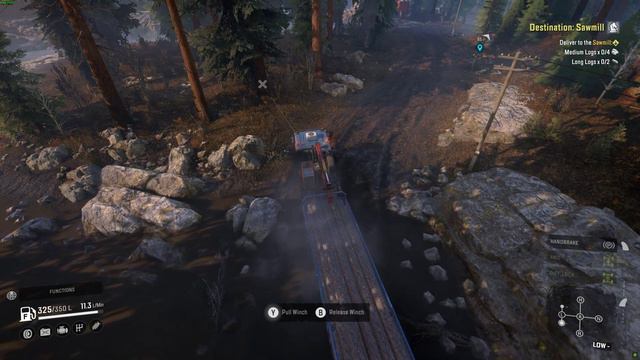 SnowRunner | Destination: Sawmill | Azov 73210, Pacific P12 смотреть онлайн