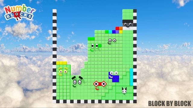 Numberblocks Tetris Game 1 to 40 смотреть онлайн