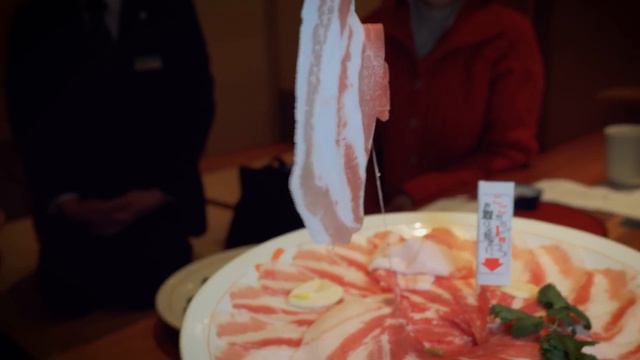 4 Times More Tasty!! JAPANESE FOOD Best Shabu Shabu - Kagoshima Kurobuta!!