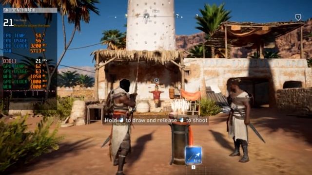 Assassin's Creed: Origins | AMD Radeon R7 250 2GB | 16GB RAM | Benchmark смотреть онлайн