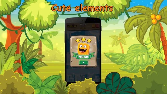 Swipe Elements. Awesome matching game on Android смотреть онлайн