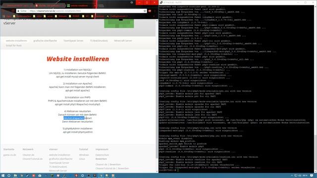 Webserver ohne Script installieren смотреть онлайн