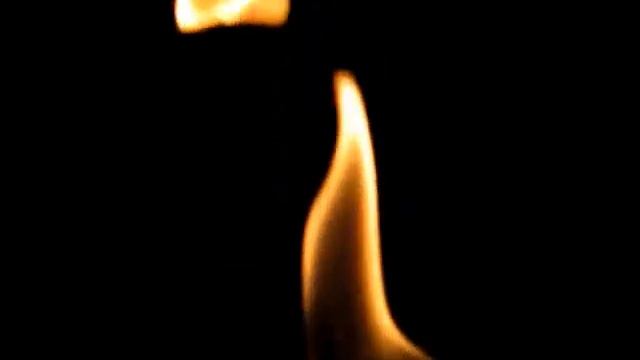 Canon SX40 HS - Slow Motion test with fire. смотреть онлайн