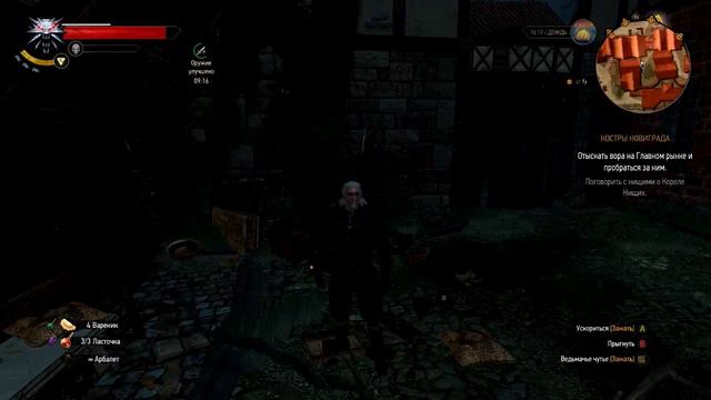 The Witcher 3: Wild Hunt - Новиград (Встреча с Трисс) смотреть онлайн