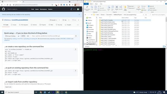 Your first Git bash commit to Github смотреть онлайн