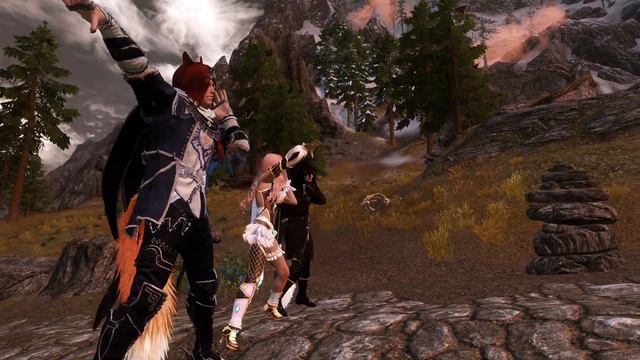 Skyrim танец \ (•◡•) / смотреть онлайн