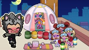 ПИЖАМНАЯ ВЕЧЕРИНКА АЛИНЫ  AVATAR WORLD ИСТОРИЯ  РУТИНА СЕМЬИ  ОБНОВЛЕНИЕ СЕРИАЛ