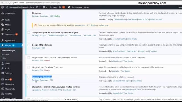 How to hide WordPress website admin login page смотреть онлайн