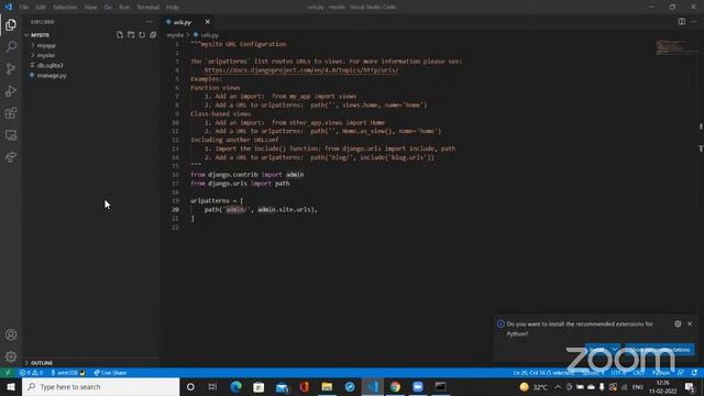 Full Stack Development Web Application using DJANGO смотреть онлайн
