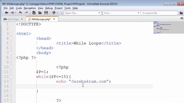 4. Building Blocks of PHP Continue - 5. While Loops смотреть онлайн