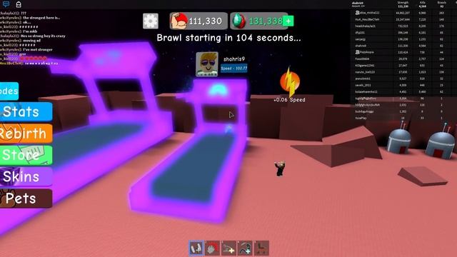 СИМУЛЯТОР КАЧКА 3 ?112000✨Rebirth 50?Качок тренируется Троль качков Roblox Weight Lifting Simulator смотреть онлайн