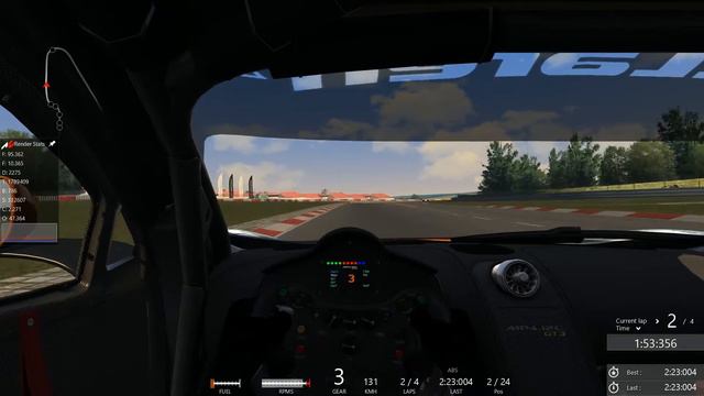 Assetto Corsa - 4 lap race until sunset смотреть онлайн