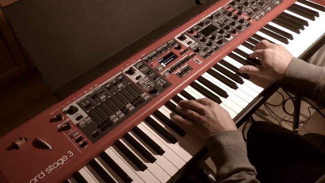 Nord Stage 3 HP76 - Baby Upright смотреть онлайн