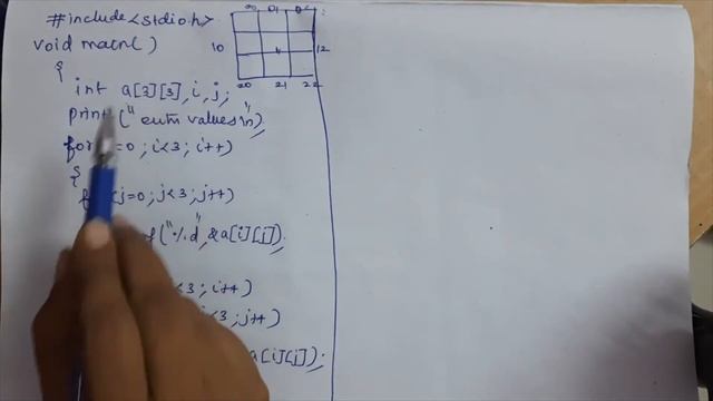 Two Dimensional Array C program in Tamil Step by Step Process Multidimension சி புரோகிராமிங் தமிழில смотреть онлайн