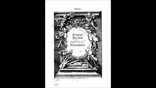 Перголези Sancta Mater, istud agas Дуэт из Stabat Mater Галина Писаренко Ирина Архипова смотреть онлайн
