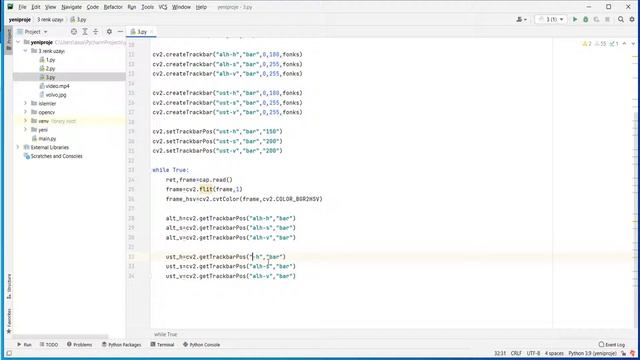 14 - OpenCV TrackBar ile Maskeleme İşlemi смотреть онлайн
