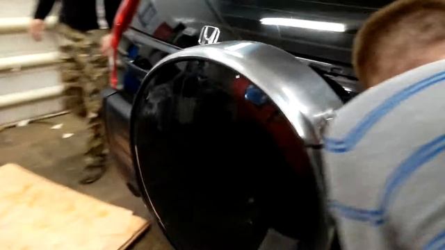 Трудовые будни PCavto. Серия 5. Установка парктроника на Honda CR-V RD2 (pcavto.com)