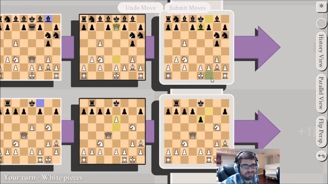 DGA Live-streams: 5D Chess With Multiverse Time Travel - CPU Matches: "Happy Accidents" смотреть онлайн