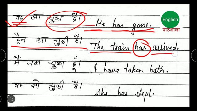 Translation Practice | Present Perfect Tense | E Pathshala. смотреть онлайн