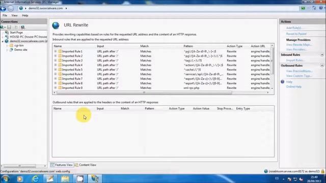 Import Apache Rules with IIS Manager смотреть онлайн