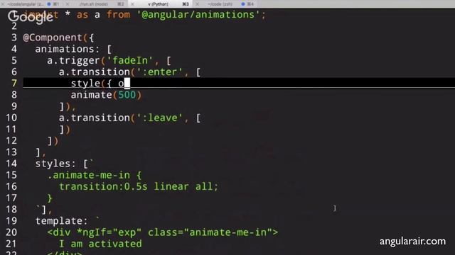 Angular 4.0.0 Animations смотреть онлайн