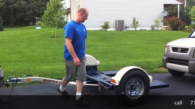 Master Tow dolly - To purchase call 717-507-2365 смотреть онлайн
