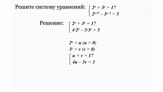 18.3 Решите систему уравнений смотреть онлайн