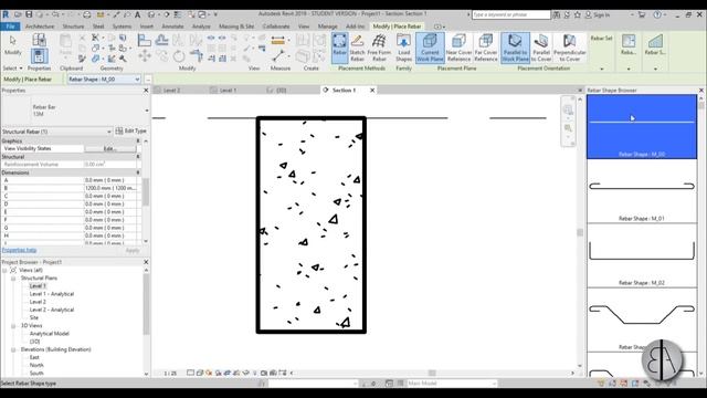 Reinforsing a Beam with Rebar in Revit Tutorial смотреть онлайн