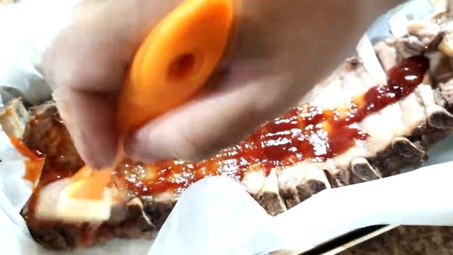 Свиные ребрышки в духовке в соусе BBQ. Шашлык больше не нужен!!! смотреть онлайн