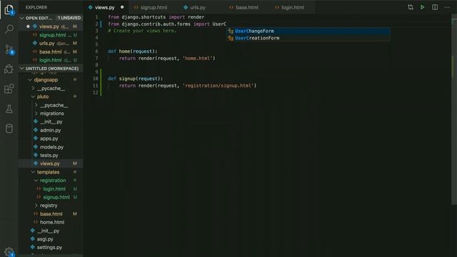 Create Simple Django Authentication System | Login And Register User | Django 3.0.5 | tut 2 of 2 смотреть онлайн