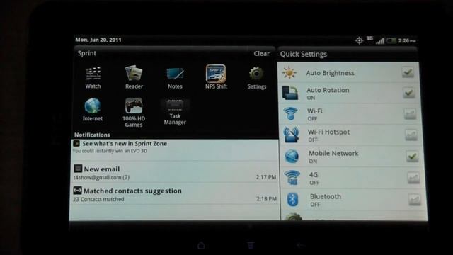 Sprint HTC EVO View 4G Unboxing/Initial Tour смотреть онлайн