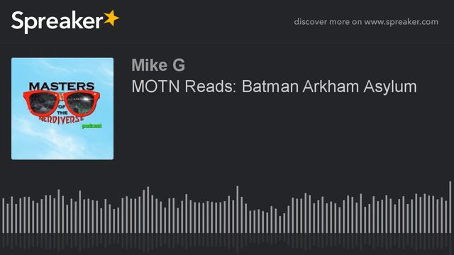 MOTN Reads: Batman Arkham Asylum