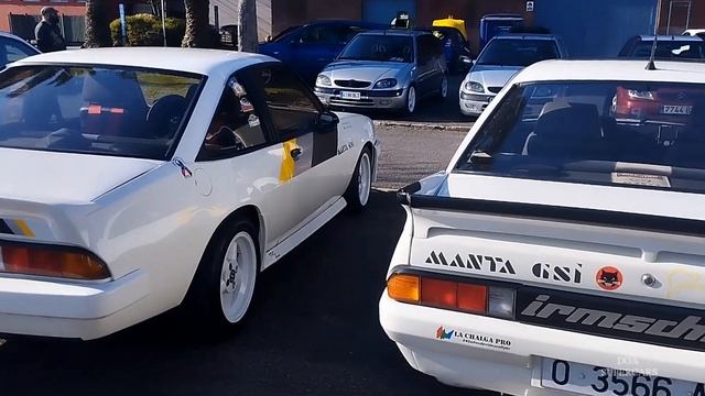 2 opel manta gsi sca24 asturias. смотреть онлайн