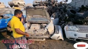 Дубай заброшенные машины, автомобили из Эмират. Дубай разборка брошенных авто.